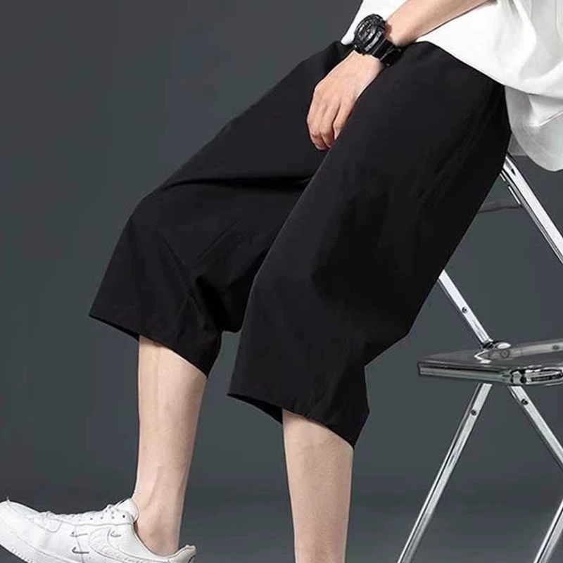 Shorts, men's thin beach silk quick dry universal trousers