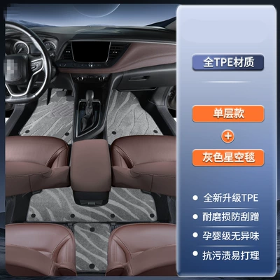 mats, U70plus 5-seater and 7-seater special – Modelə uyğun ayaqaltı - china-heavy-duty-truck-vgvu70-includes-door-sills-5-seater-tpe-floor-mats-gray-starry-sky-carpet