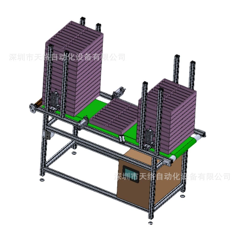 Автоматическая производственная линия автоматическая загрузка поддонов Автоматическая Штабелируемая машина для поддонов