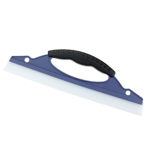 Slotted D-shaped silicone wiper car cleaning wiper glass scraper car wash fast without damaging the paint