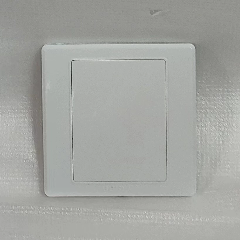 Luoge Wall Ultra-Thin Switch Panel - Lightweight, Multi-Config Electrical Socket Box with Light