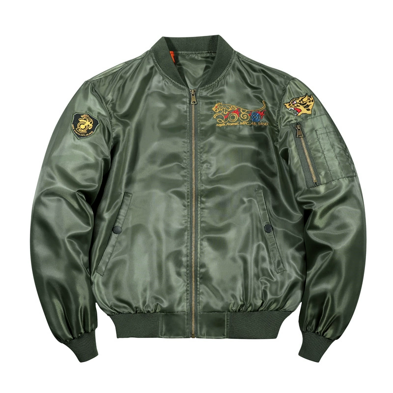Весной и осенью куртка пилота ВВС MA1 мужская бейсбольная форма с вышивкой в Корейском стиле, тонкая рабочая одежда больших размеров, куртка, модный бренд