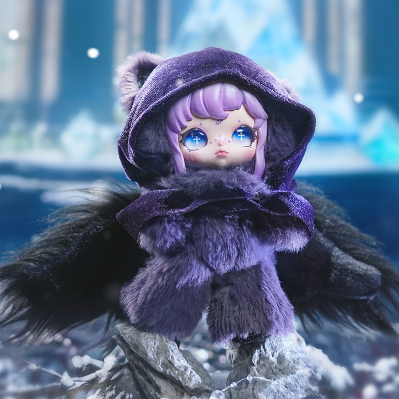 Dumia Snow Secret ビニールぬいぐるみ エンジェルガール 誕生日 子供の日のギフト スケルトン 可動メイツリー|undefined