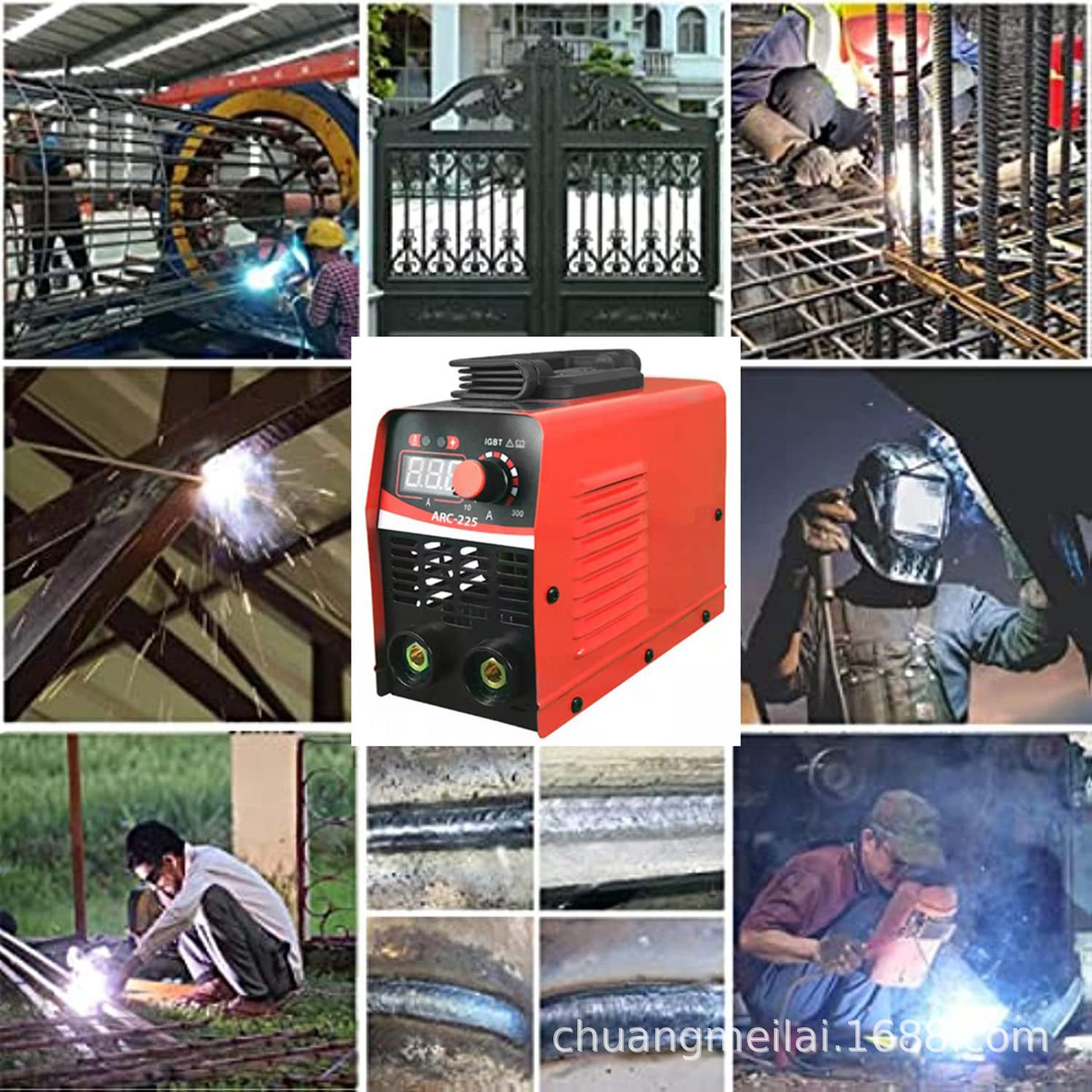 Soldador eléctrico doméstico soldador manual doméstico estándar americano soldador manual estándar europeo pequeño portátil ARC - 225