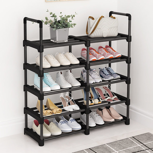 Simple shoe rack dormitory home cheap factory wholesale shoe holder multi-layer assembled dustproof shoe cabinet storage display rack