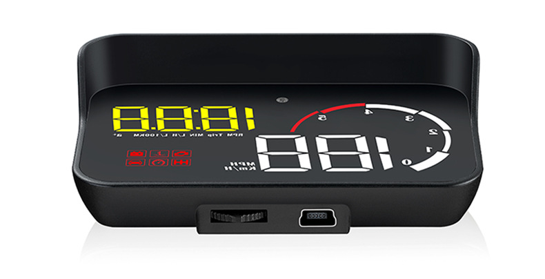 Multifunctional Hud Car Head-Up Display Comes with Shading Cover Non-Destructive Installation M10