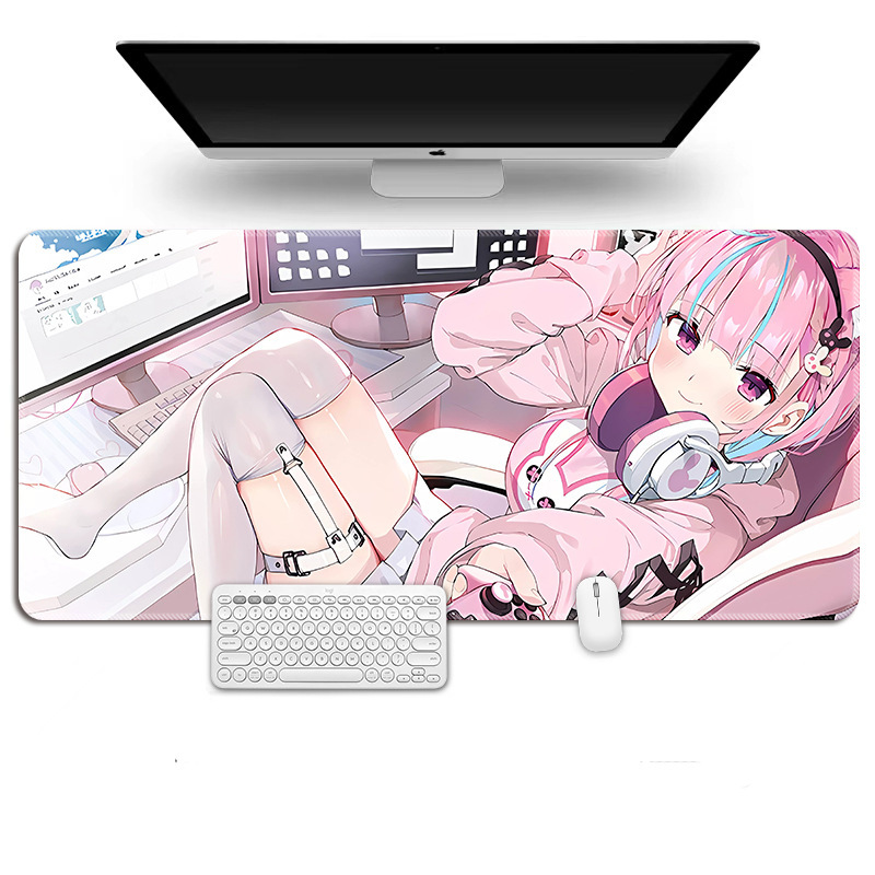 マウスパッド超巨大プリント集csgo電気競争滑り止めパッド男子二次元キーボードパッドゲーム専用テーブルパッド|undefined