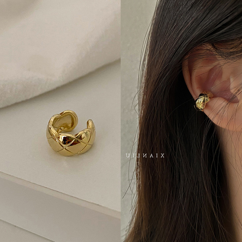 Fashion Geometric Copper Plating Zircon Earrings 1 Pair