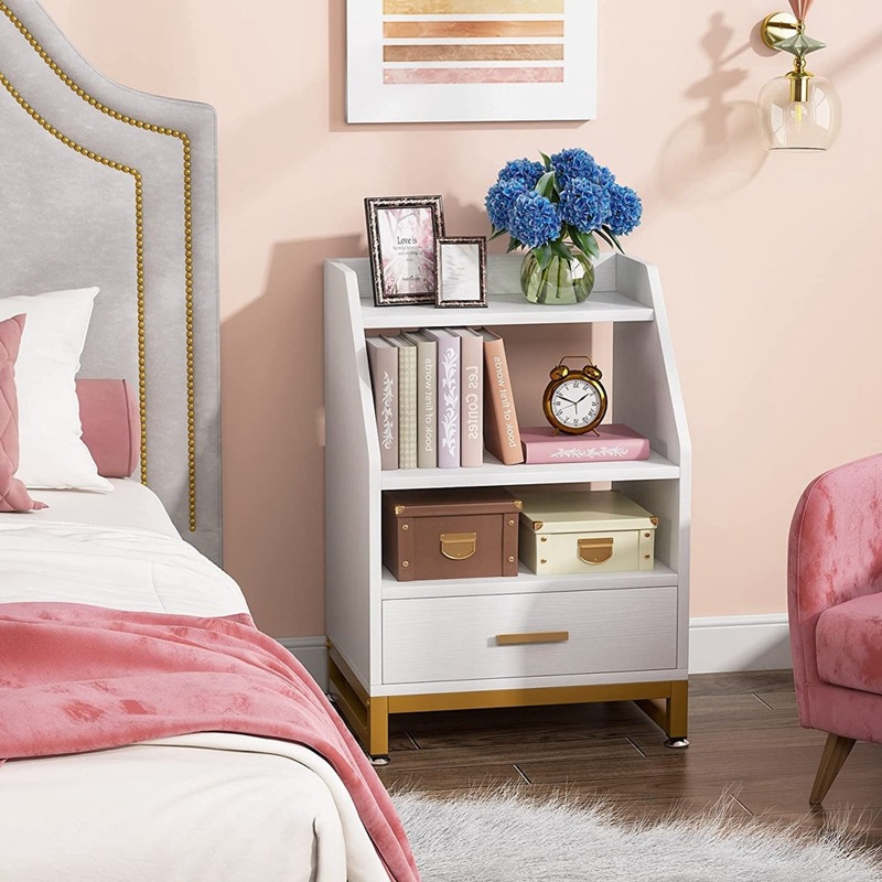Hogar pequeña mesita de noche creativo piso decoración libro mesita de noche sala de estar gabinete decorativo multifuncional