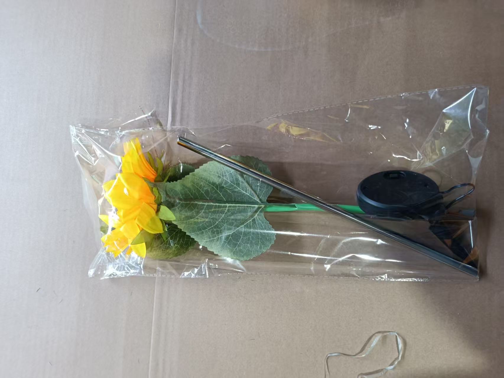 2025 nueva lámpara de girasol solar lámpara de sol lámpara impermeable al aire libre jardín jardín decoración ambiente