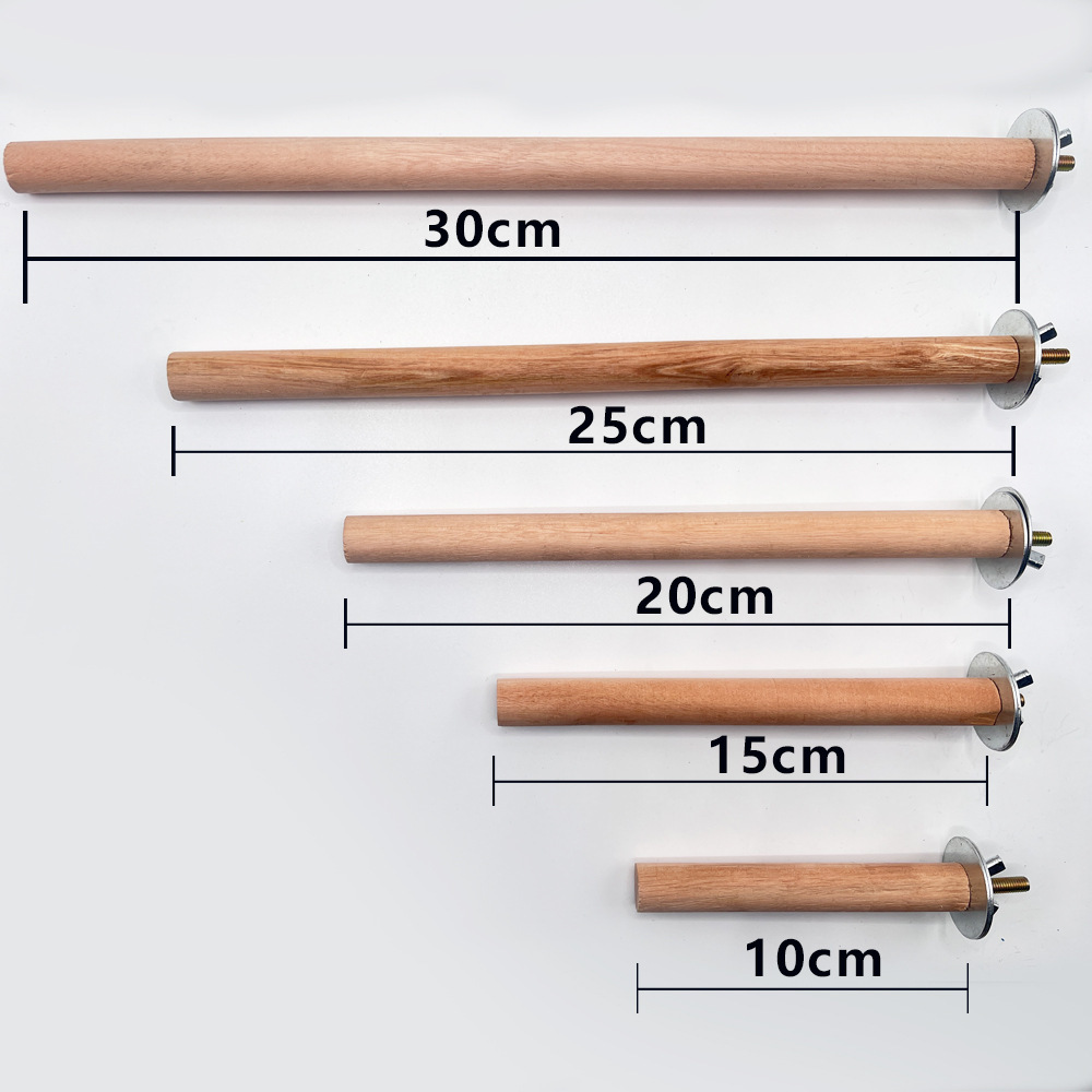 オウムの鳥の駅の竿の原木のブドウの木のサンショウの木のリンゴの木の駅の棒の鳥かごの部品