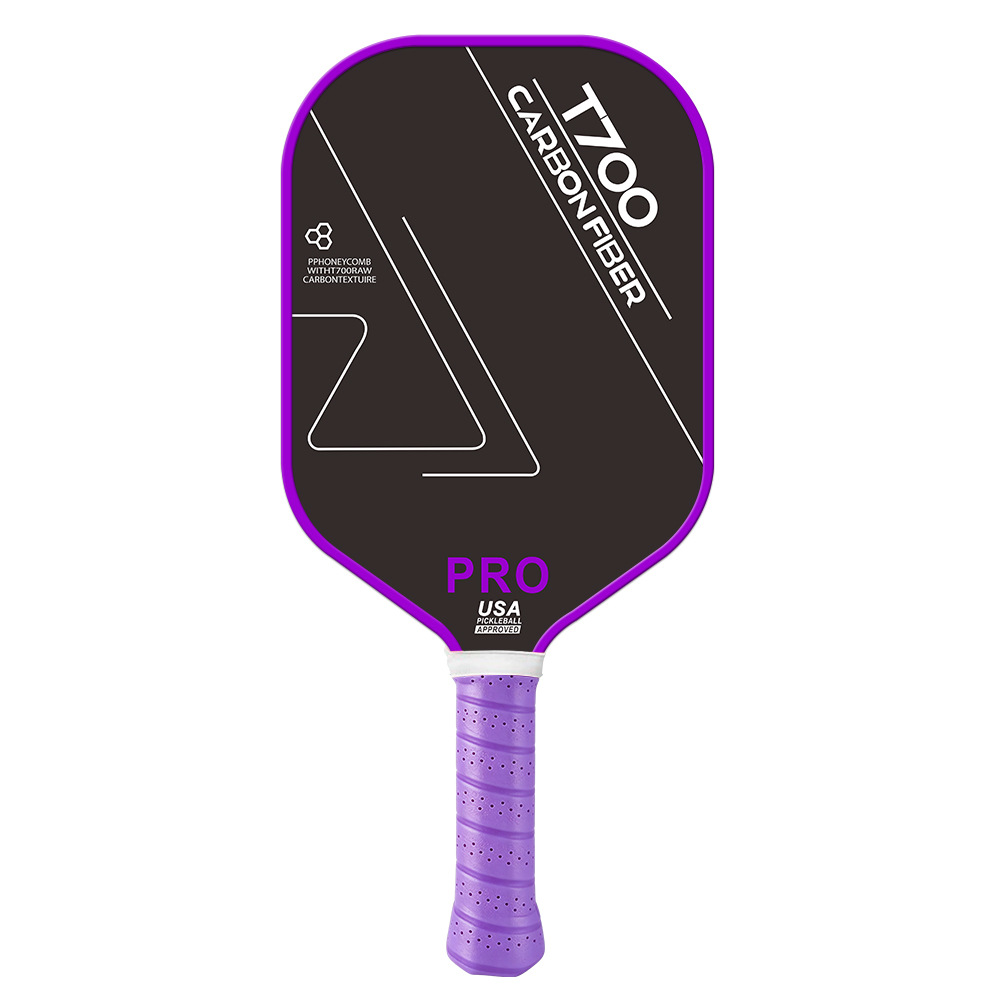 Full set of carbon fiber pickleball rackets T700 textured matte pickleball paddle cross-border pickleball racket