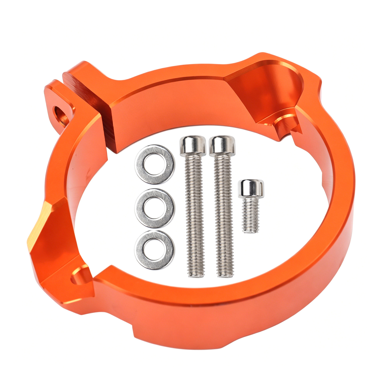 Off-road motorcycle exhaust pipe protector and clamp, suitable for KTM Husqvarna GASGAS two-stroke 250/300 models