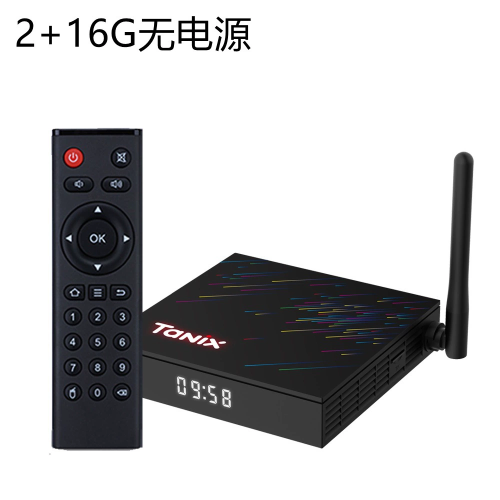 Торговый аппарат TX68 H618 ТВ-бокс Android 14 4/64ГБ сетевой плеер 5ГWIFI ТВ BOX spot