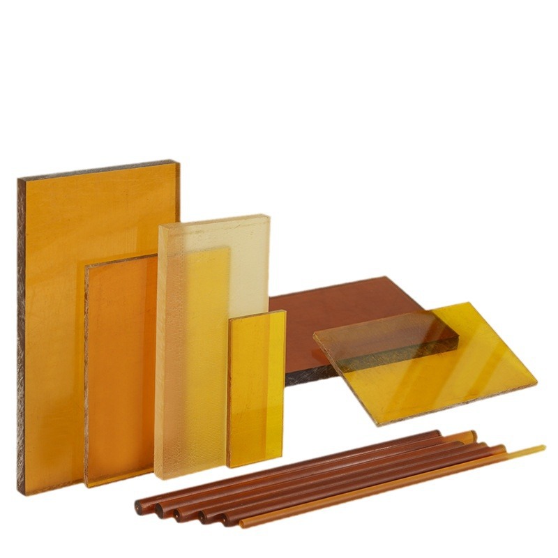 琥珀色pei板材ULTEM-1000板黑色聚醚酰亚胺棒防静电PEI加纤2300板