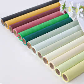 鲜花包装纸韩式牛奶棉花束包花内衬纸手揉纸棉纸卷装花艺花店批发