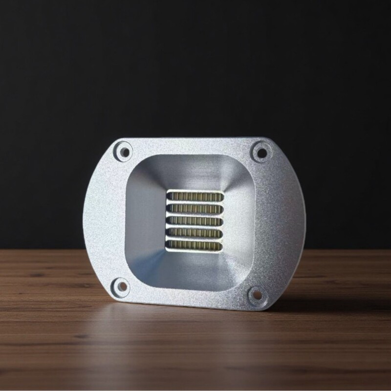 74mm Edge-Cut Aluminum Alloy Haier-Style Pneumatic Tweeter Speaker Audiophile-Grade Ribbon Tweeter White 74mm Edge-Cut Aluminum Alloy Haier-Style Pneumatic Tweeter Speaker Audiophile-Grade Ribbon Tweeter White