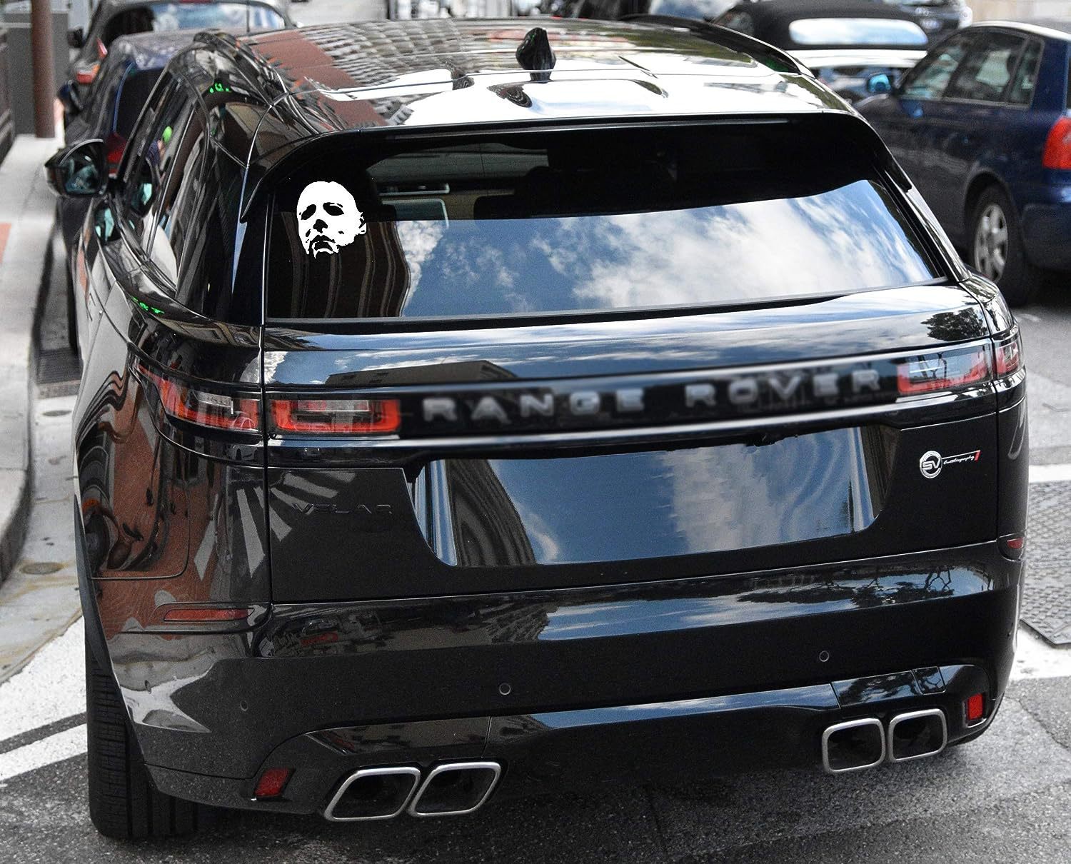 Amazon horror cráneo coche pegatinas wantou cabeza retrato vinilo vidrio puerta y ventana calcomanías personalización image 2