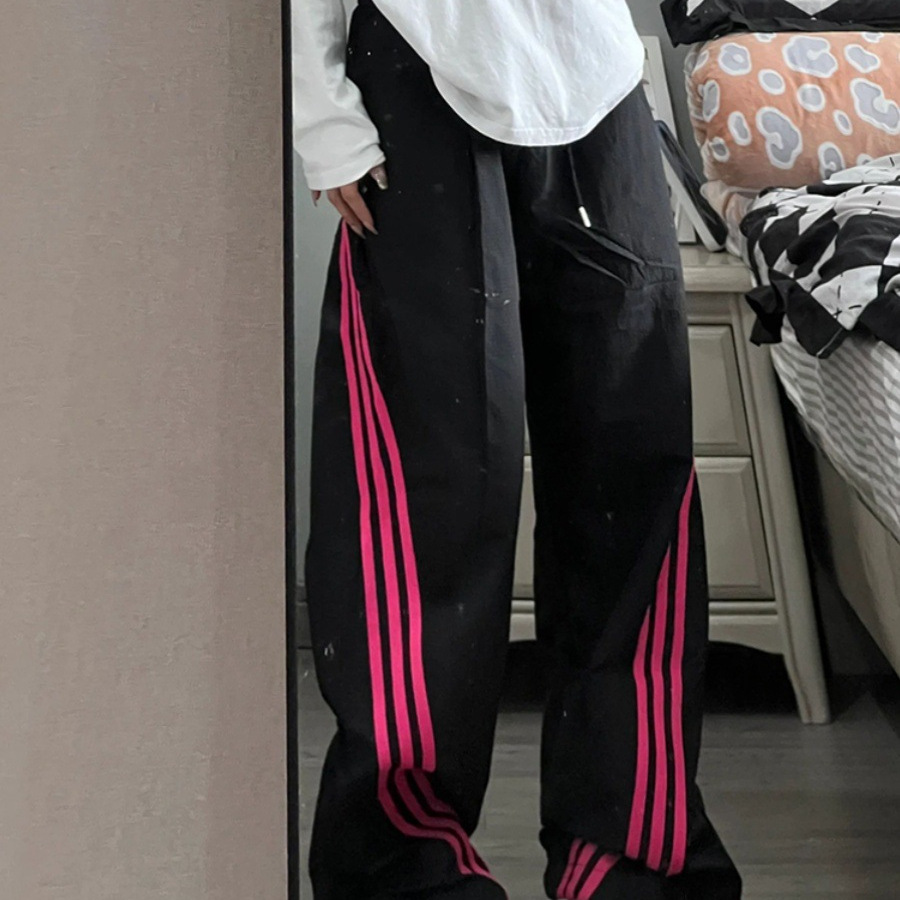 Retro design thin quick dry trousers for men and women for leisure