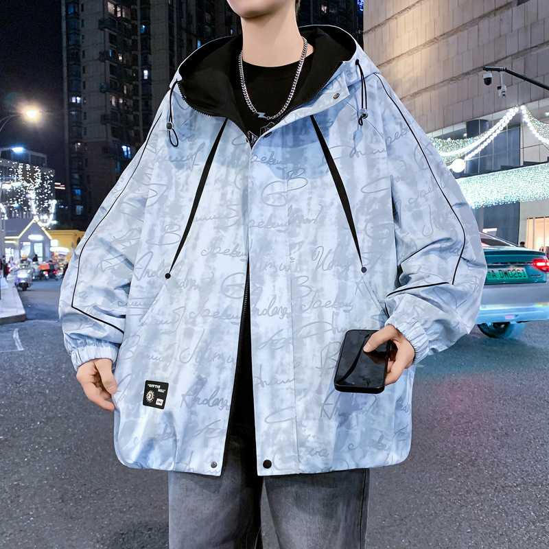 Spring and autumn cardigan jacket for boys aged 15, junior high and high school students, hooded jacket, 16-year-old teen boys' trendy top, 14-year-old Spring and autumn cardigan jacket for boys aged 15, junior high and high school students, hooded jacket, 16-year-old teen boys' trendy top, 14-year-old