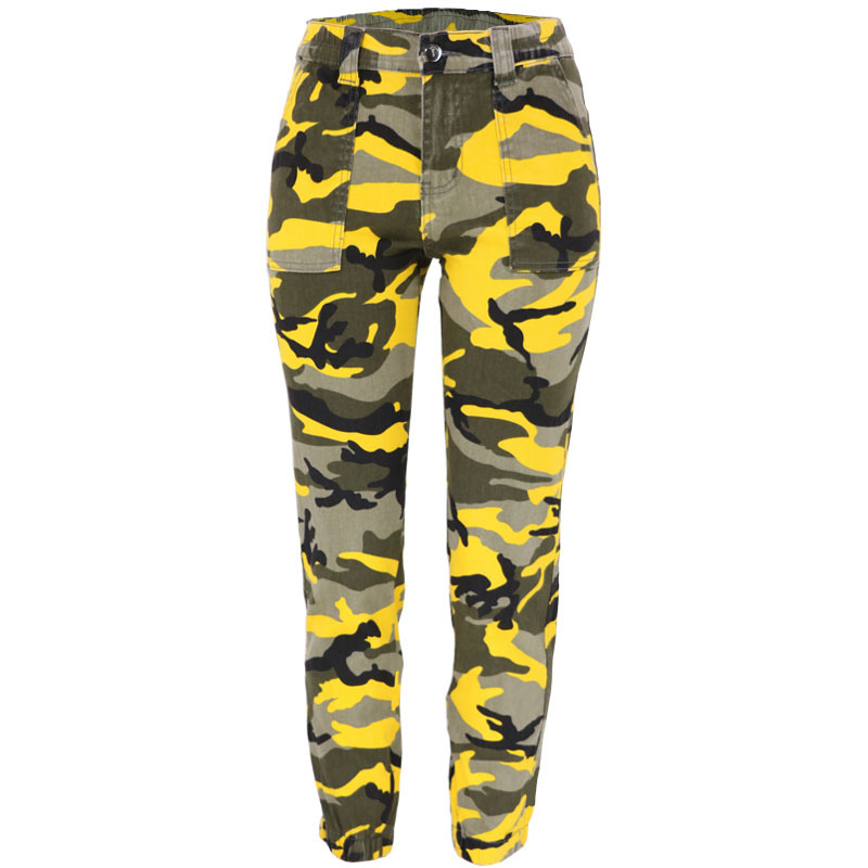Pantalones Vaqueros Casuales de Camuflaje para Mujer, Estilo Hip-Hop, Holgados, Estilo Urbano, Otoño/Invierno 2025, Novedad Europea y Americana
