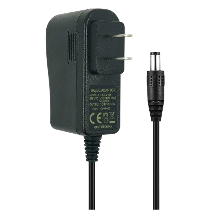 Оптовая продажа от производителя: адаптер питания 24В 500мА для увлажнителя, аромадиффузора, распылителя, вилка стандарта США, на заказ