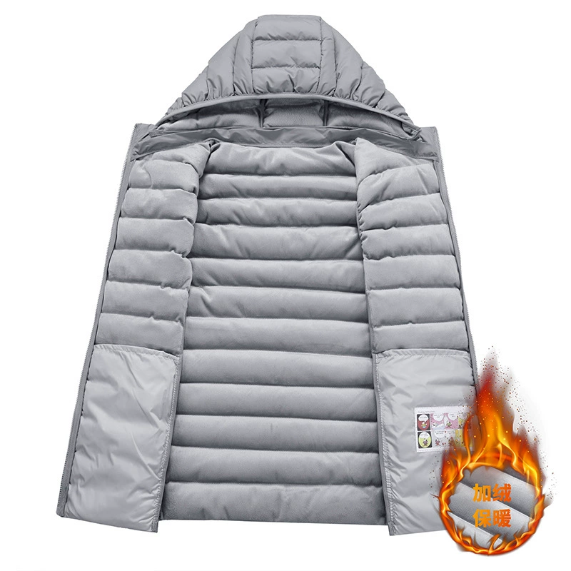Winter removable trend jacket for leisure, Korean style