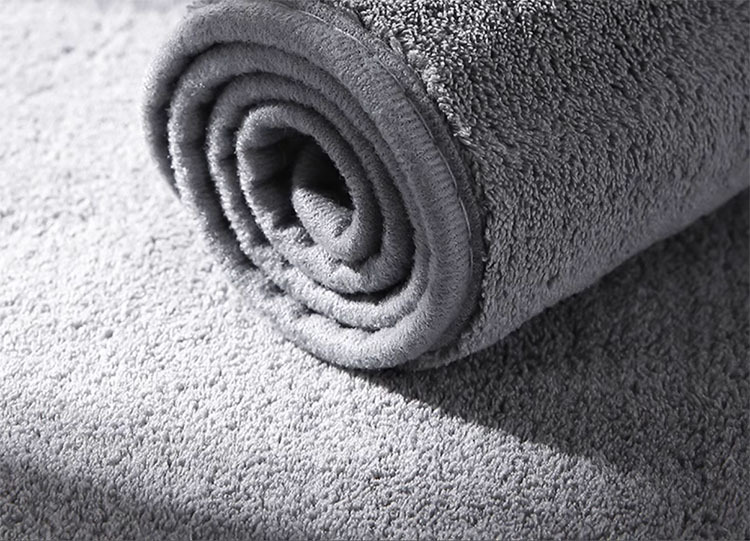 Double-layer coral fleece towel, grey thickened absorbent car towel, soft and not prone to shedding, car wash towel, home cleaning pic 14