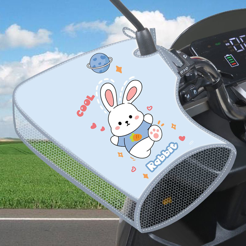 4겹 보호 [얼음처럼 귀여운 토끼] 방수-자외선 차단-뜨겁지 않음