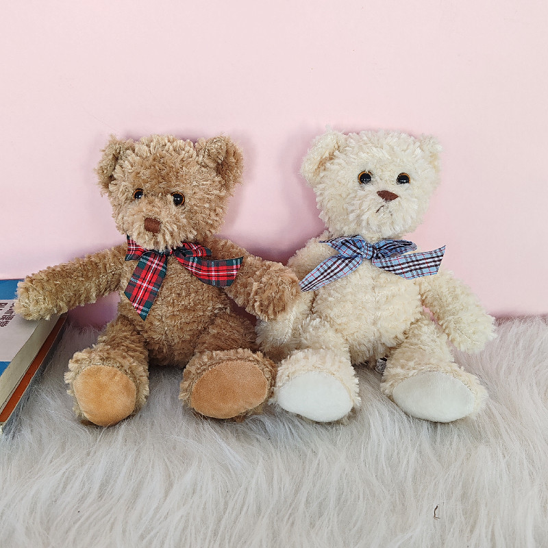 Lindo suéter oso muñeca peluche peluche oso muñeca regalo de cumpleaños máquina de captura muñeca al por mayor transfronteriza