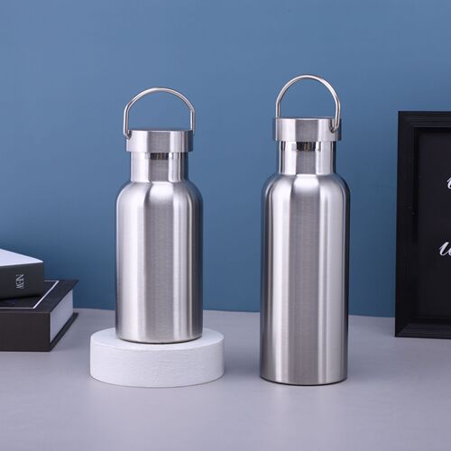 304 American-style large mouth double-layer vacuum sports water bottle stainless steel insulated cup portable hiking travel mug
