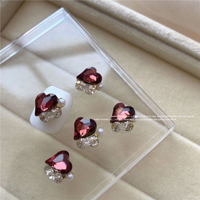 드라이 로즈 다이아몬드(비뚤어진 하트) 40개