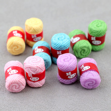 树脂配件发饰娃娃屋摆件发卡DIY微缩毛线球毛线团网红diy饰品配件