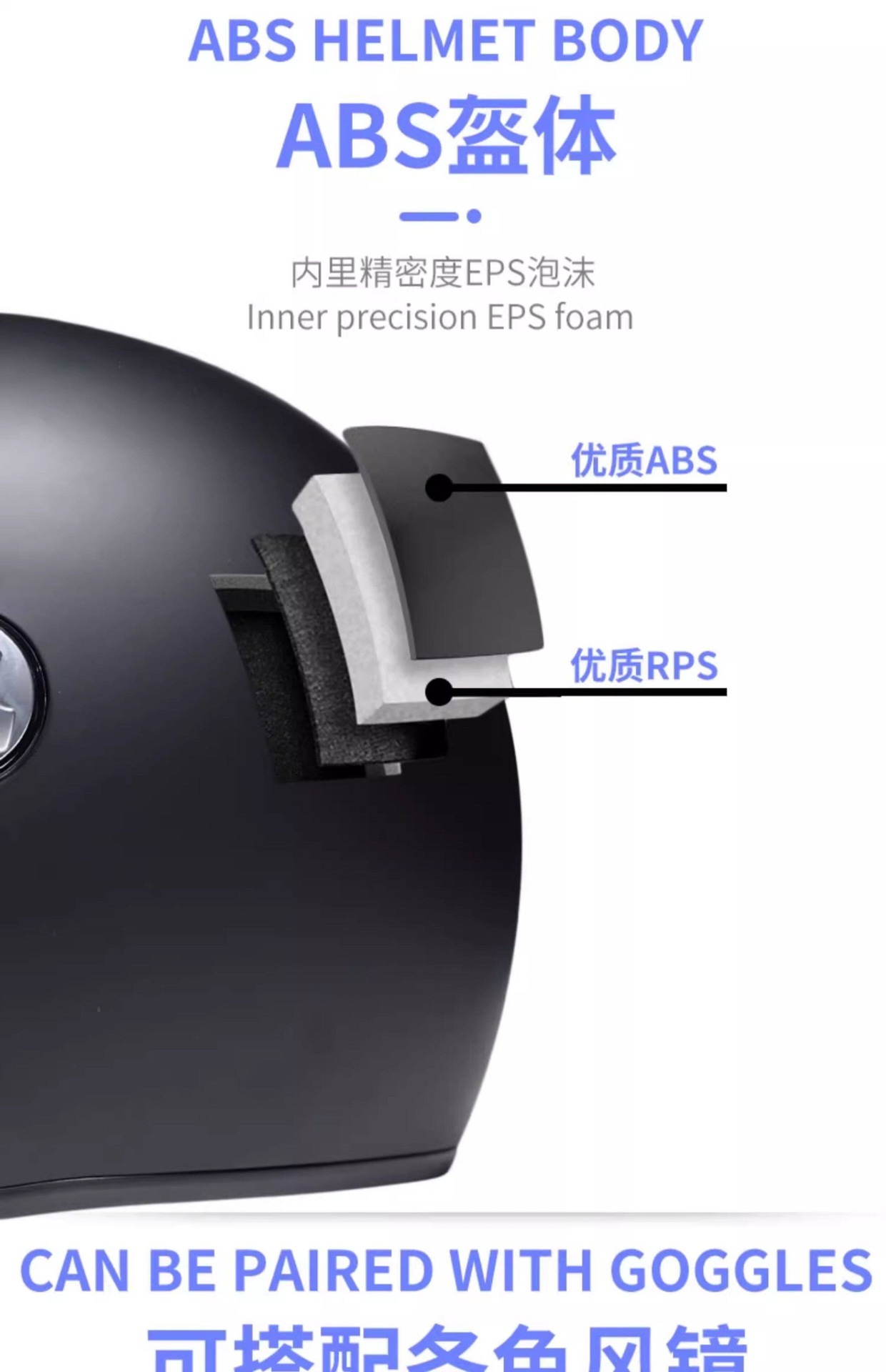 National Standard 3C Certified Retro Motorcycle Helmet for Men and Women, Full-Face Helmet for Heavy Motorcycles, Ghost Skull Rider, with Bluetooth Slot