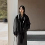 pu宽松春夏立领皮衣