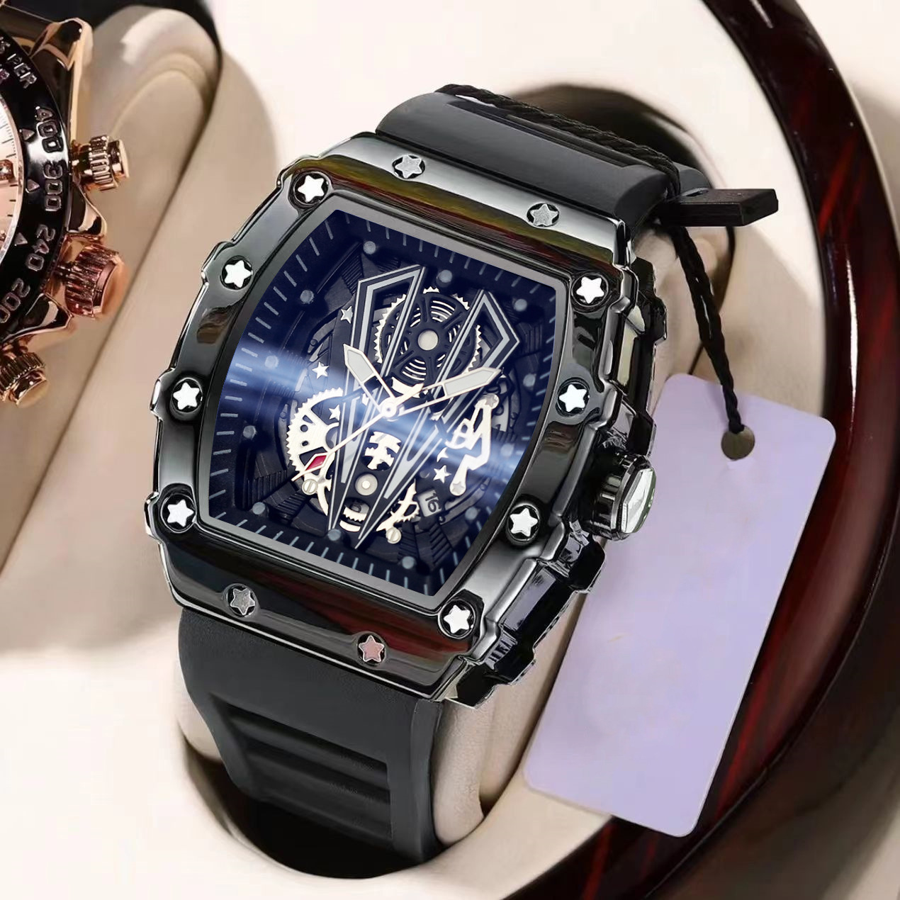 High quality quartz watches, men's watch for leisure, swiss watch 4