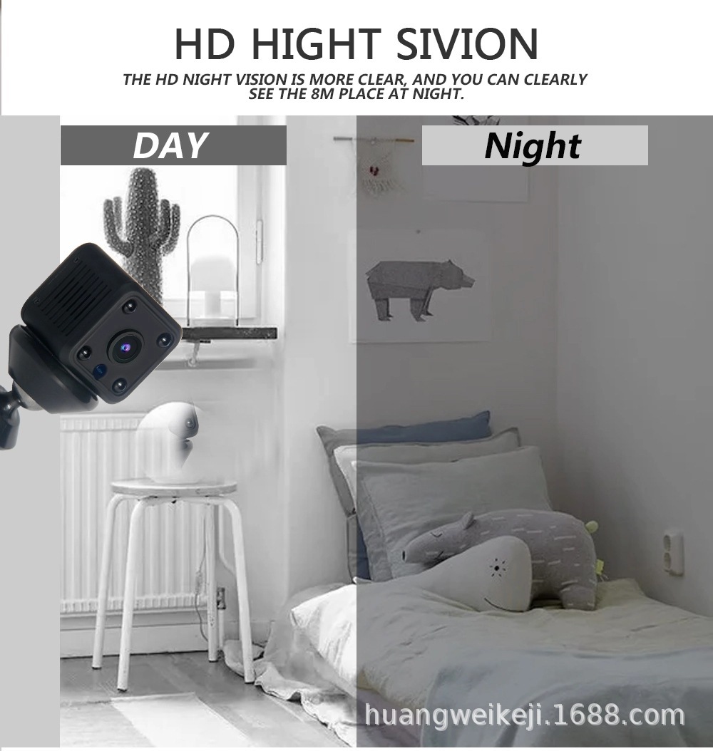 X6 Home WiFi Remote Monitoring Camera - In Stock Wholesale 1080P HD Night Vision Cross-Border One-Piece Dropshipping