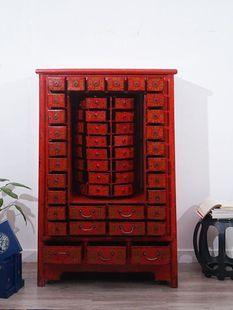 Solid Wood Chinese Medicine Cabinet Herbal Medicine Cabinet Chinese Medicine Clinic Chinese Medicine Cabinet Wooden Display Cabinet Chinese Medicine Cabinet Spot Storage