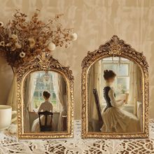 欧式复古相框创意摆台树脂相框6寸7寸8寸摆件做旧画框装饰