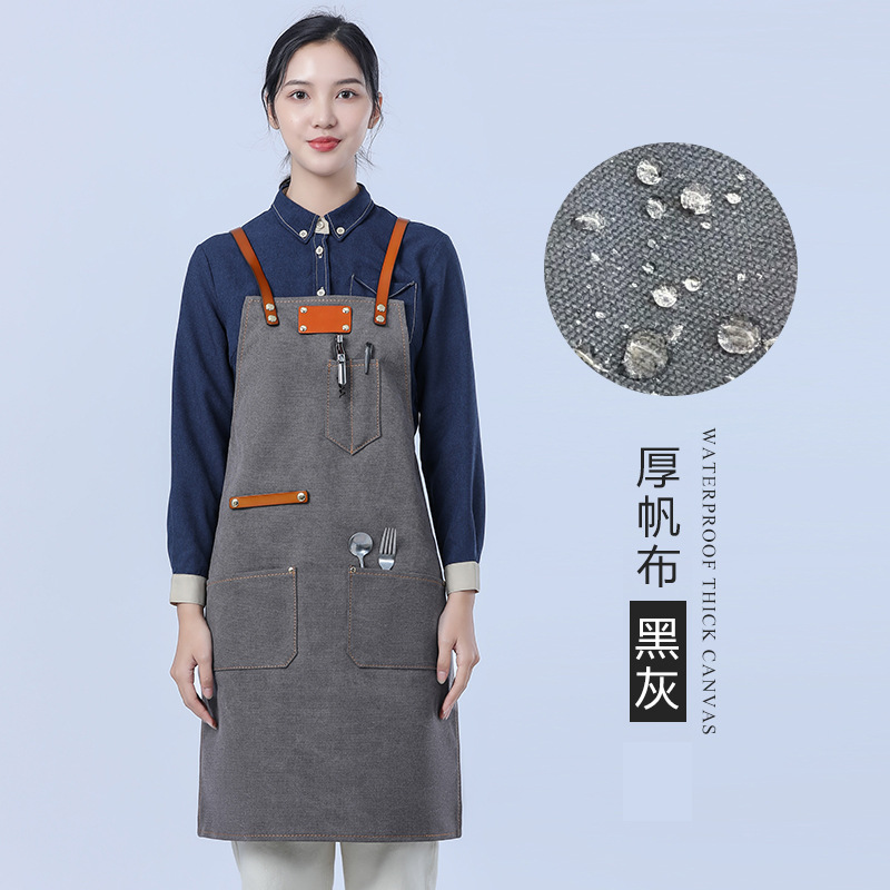 A007 lona impermeable gruesa negro y gris