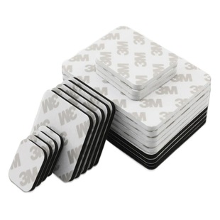 Self-adhesive eva non-slip mat furniture shock absorber eva gasket single-sided adhesive black round mesh eva foam foot mat