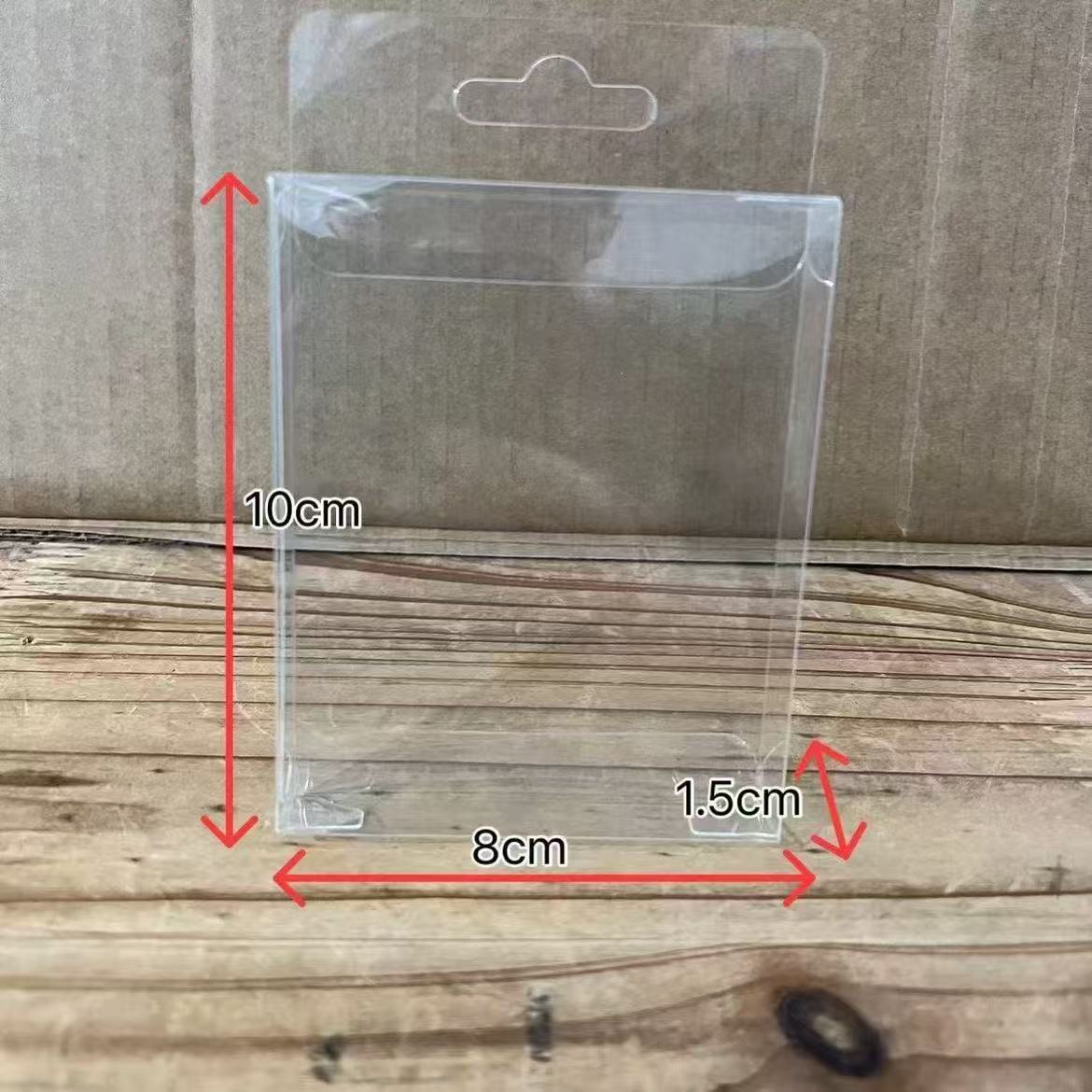 Nueva caja de embalaje transparente con gancho de pvc, exquisito frigorífico, hardware, aparejos de pesca, papelería, caja de exhibición de protección de alta transparencia image 35