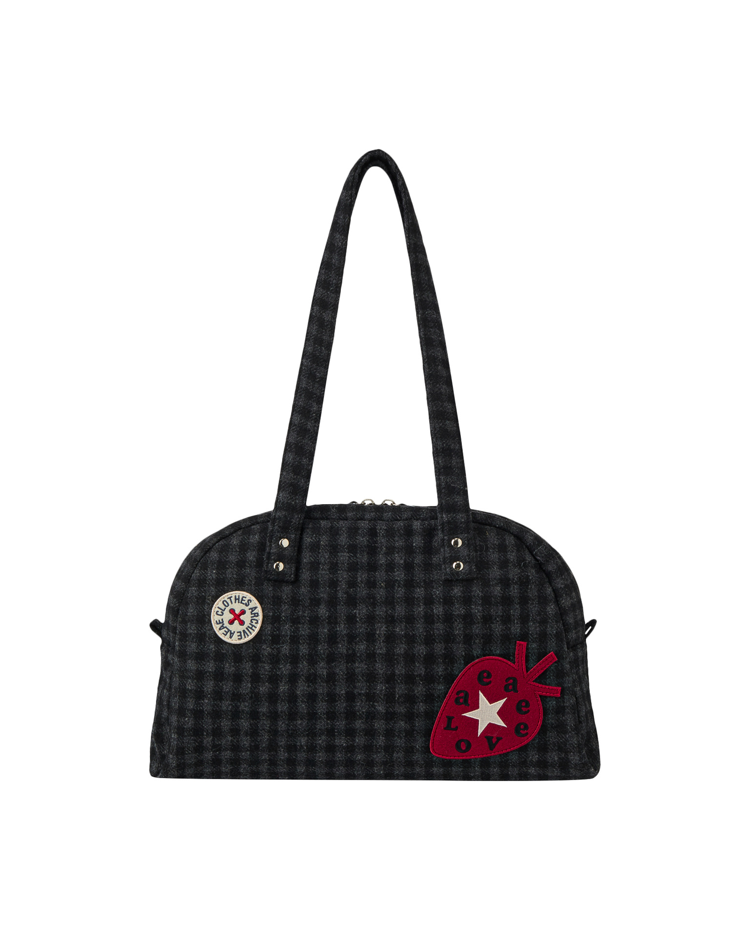 Plaid black (spot)