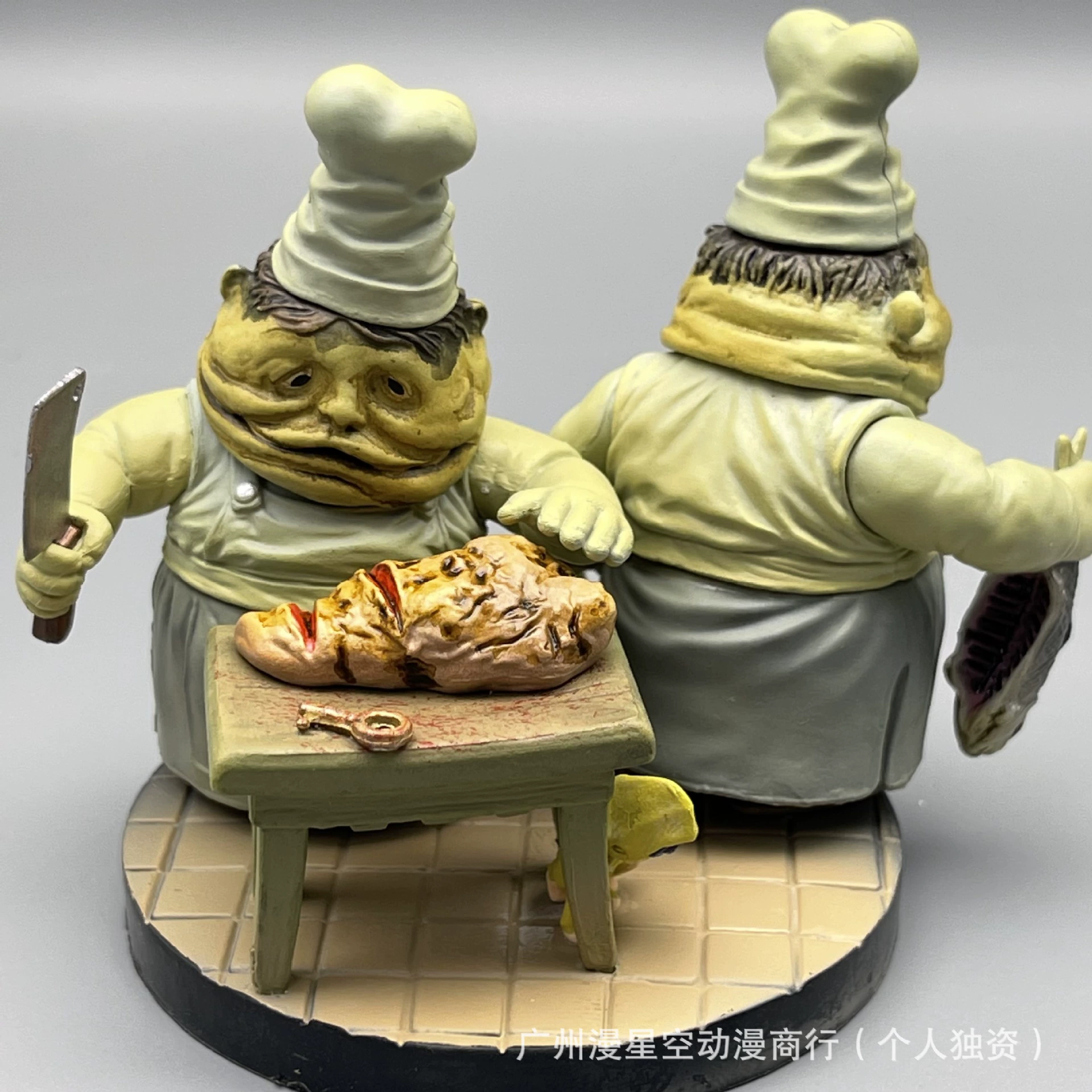 Ному из Little Nightmares 2 "Мясник" / "Леди мясника" — настольная фигурка в коробке