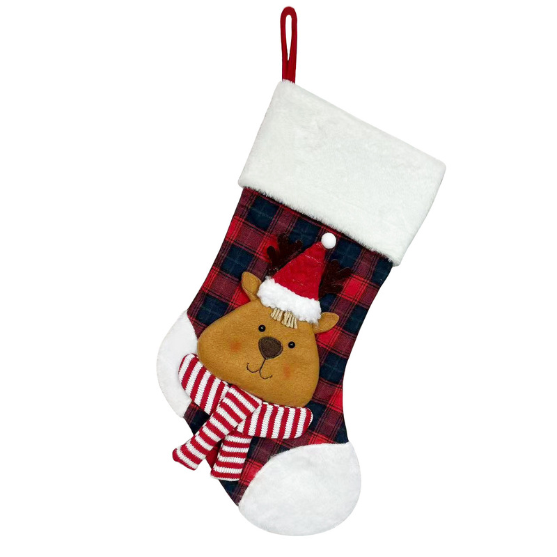 国境を越えたクリスマス靴下クリスマス装飾品クリスマスナイフフォークセットクリスマスプレゼント袋クリスマスツリーストラップ|undefined
