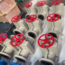 GJ41X-10S手动法兰管夹阀  塑料胶管阀工作原理