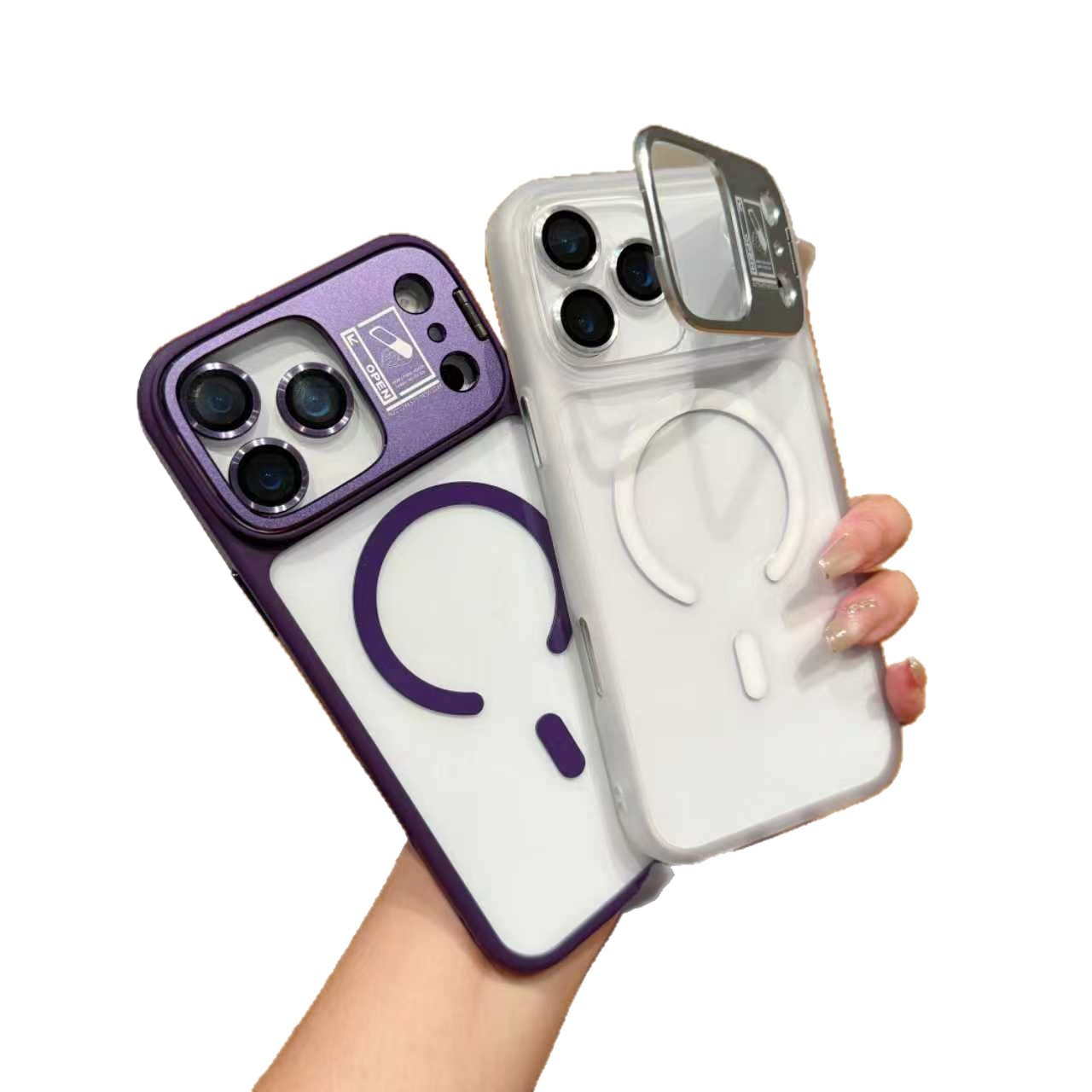 Aplicable a Apple 17 ProMax caso de teléfono móvil D2 soporte multidimensional caso de absorción creativo personalidad nuevo iPhone resistente a caídas