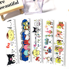 SpongeBob and Patrick transparent ruler Instagram cartoon comic student drawing measuring ruler Xiaohongshu
