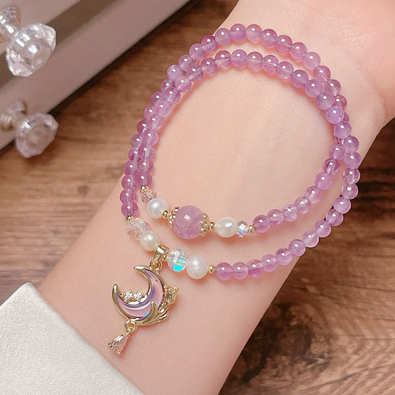 Design sophisticated fashionable crystal, beaded bracelet, bead bracelet