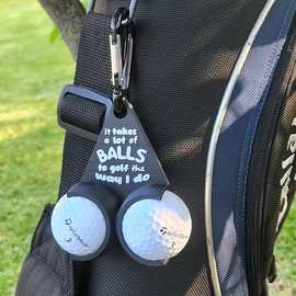 跨境新品 Golf Ball Holder Funny Golf Gifts高尔夫球架球手礼物